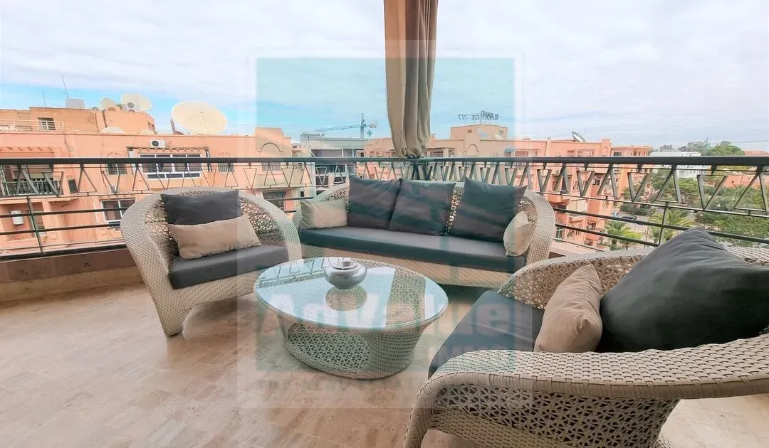 Appartement à vendre 3 500 000 dh 165 m², 3 chambres - Hivernage Marrakech