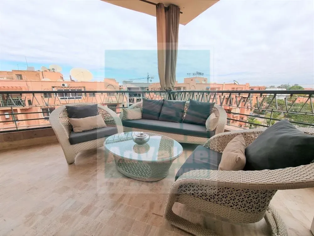 Appartement à vendre 3 500 000 dh 165 m² avec 3 chambres - Hivernage Marrakech | Agenz