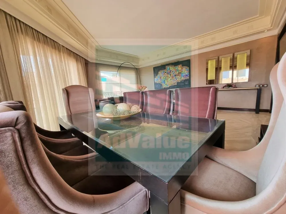 Appartement à vendre 3 500 000 dh 165 m² avec 3 chambres - Hivernage Marrakech | Agenz