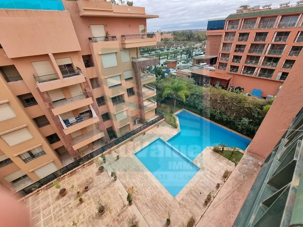 Appartement à vendre 3 500 000 dh 165 m² avec 3 chambres - Hivernage Marrakech