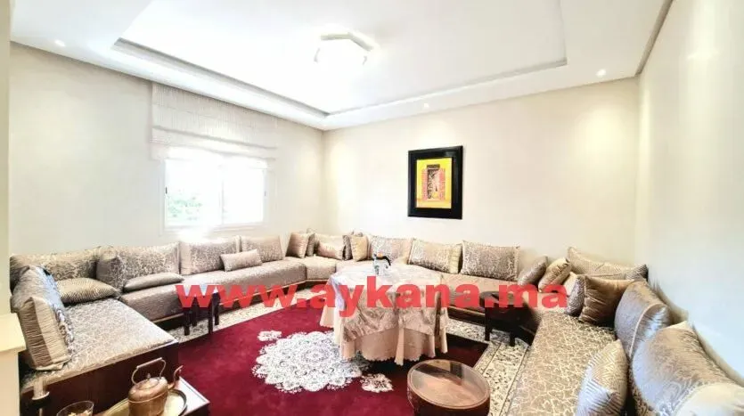 Appartement à vendre 2 500 000 dh 151 m² avec 3 chambres - Agdal Riyad Rabat | Agenz