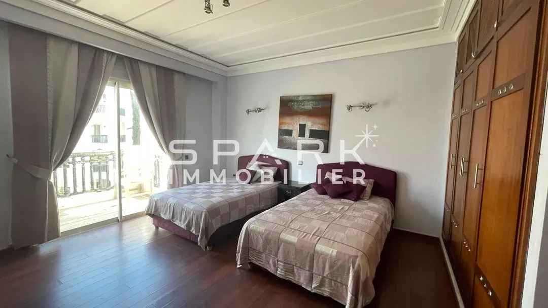 Appartement à louer 18 000 dh 120 m² avec 3 chambres - Secteur Touristique Agadir