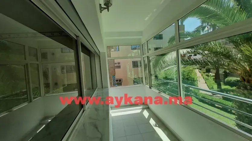 Appartement à louer 8 000 dh 129 m² avec 2 chambres - Riyad Rabat | Agenz