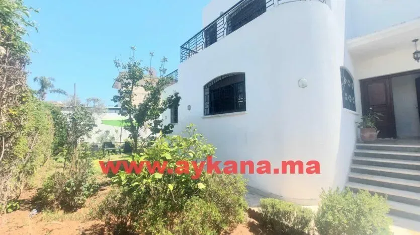 Villa à vendre 6 800 000 dh 495 m², 4 chambres - Riyad Rabat