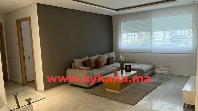 Appartement à louer 13 500 dh 98 m² avec 2 chambres - Riyad Rabat | Agenz