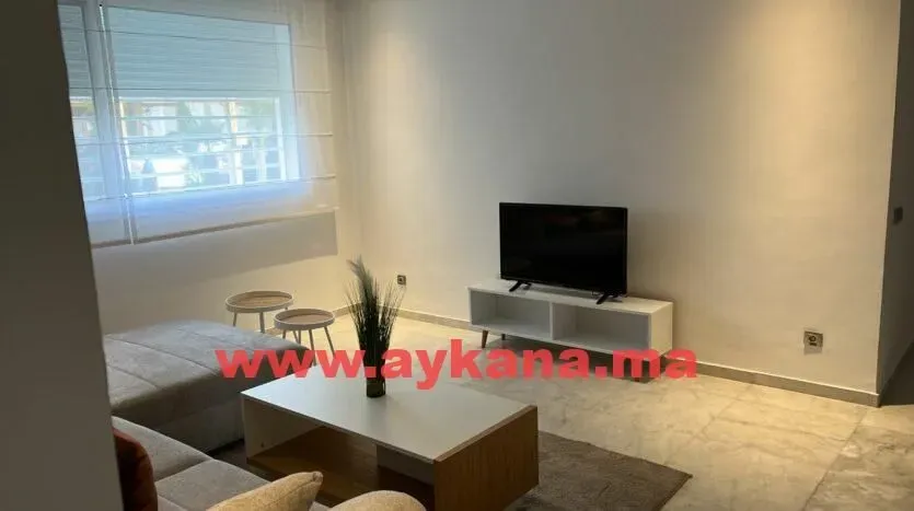 Appartement à louer 13 500 dh 98 m², 2 chambres - Riyad Rabat