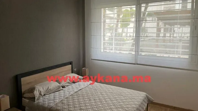 Appartement à louer 13 500 dh 98 m² avec 2 chambres - Riyad Rabat | Agenz