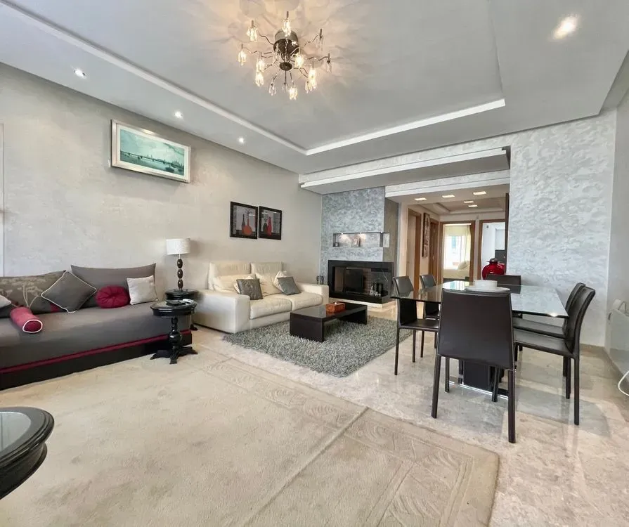 Appartement à louer 14 500 dh 130 m², 2 chambres - El Maarif Casablanca