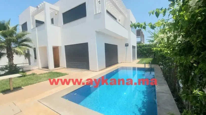 Villa à vendre 5 500 000 dh 412 m² avec 4 chambres - Autre Skhirate- Témara | Agenz