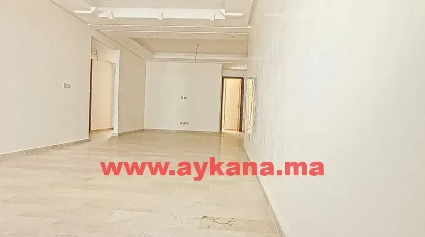 Appartement à louer 11 000 dh 120 m² avec 3 chambres - Souissi Rabat