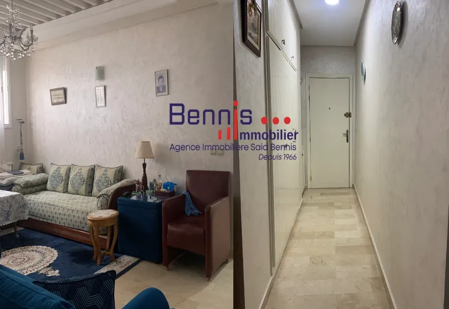 Appartement à vendre 2 100 000 dh 133 m², 2 chambres - Souissi Rabat