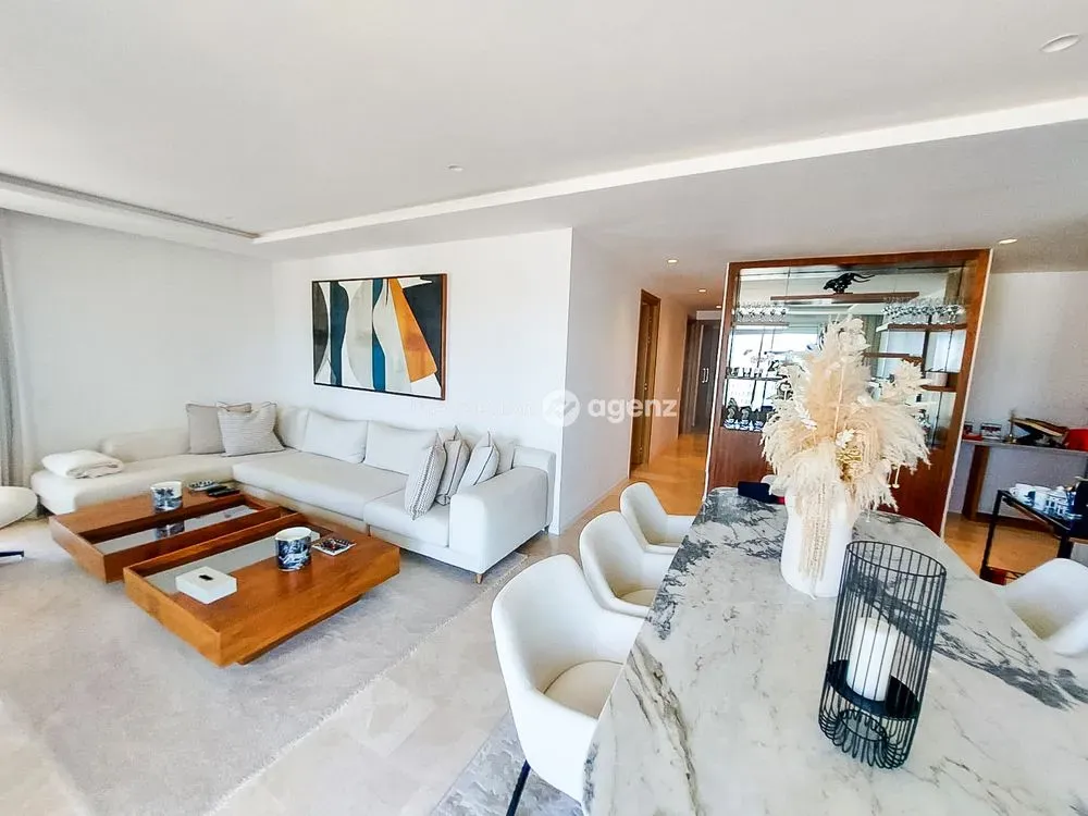 Appartement à vendre 4 850 000 dh 196 m² avec 3 chambres - Casablanca Finance City Casablanca | Agenz