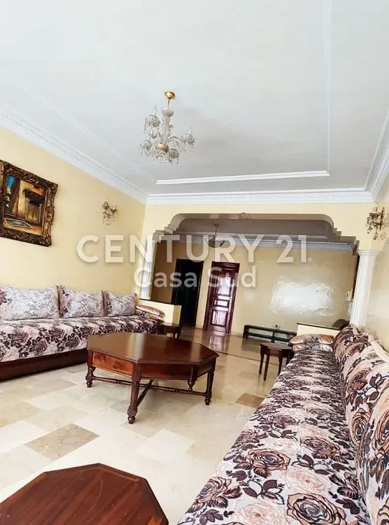 Appartement à louer 7 500 dh 140 m², 3 chambres - Mers Sultan Casablanca