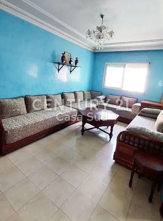 Appartement à louer 7 500 dh 140 m², 3 chambres - Mers Sultan Casablanca