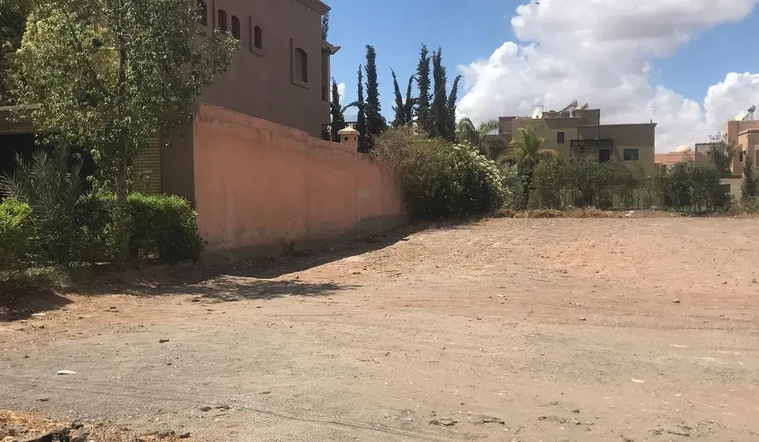 Terrain à vendre 2 000 000 dh 773 m² - Targa Marrakech