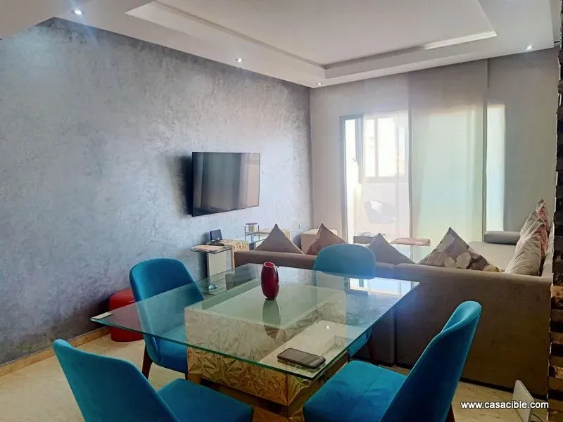 Appartement à louer 8 000 dh 87 m² avec 2 chambres - Bourgogne Est Casablanca | Agenz
