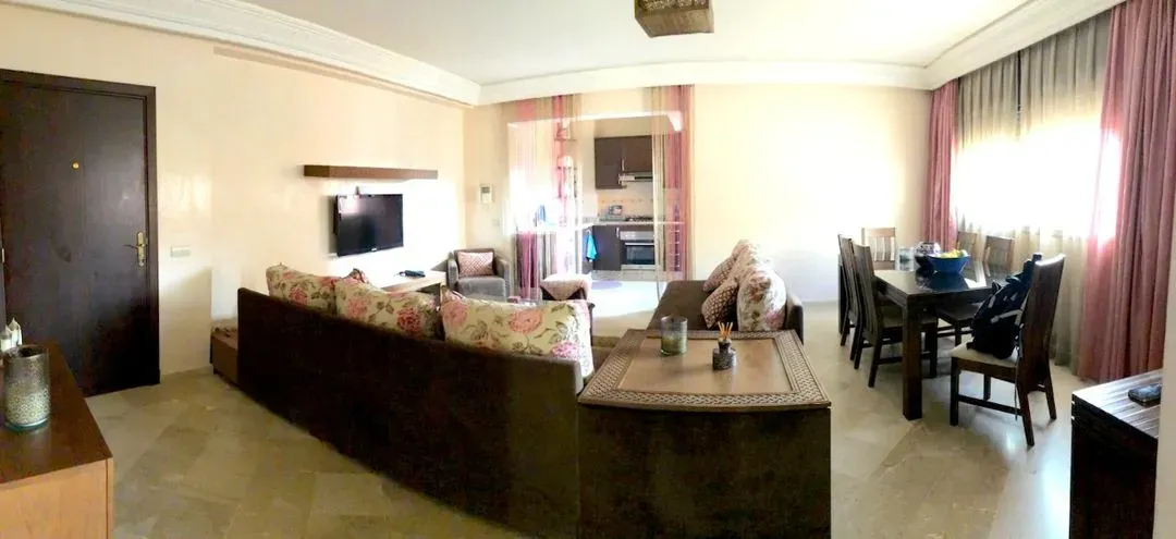 Appartement à louer 6 000 dh 68 m² avec 1 chambre - Hivernage Marrakech