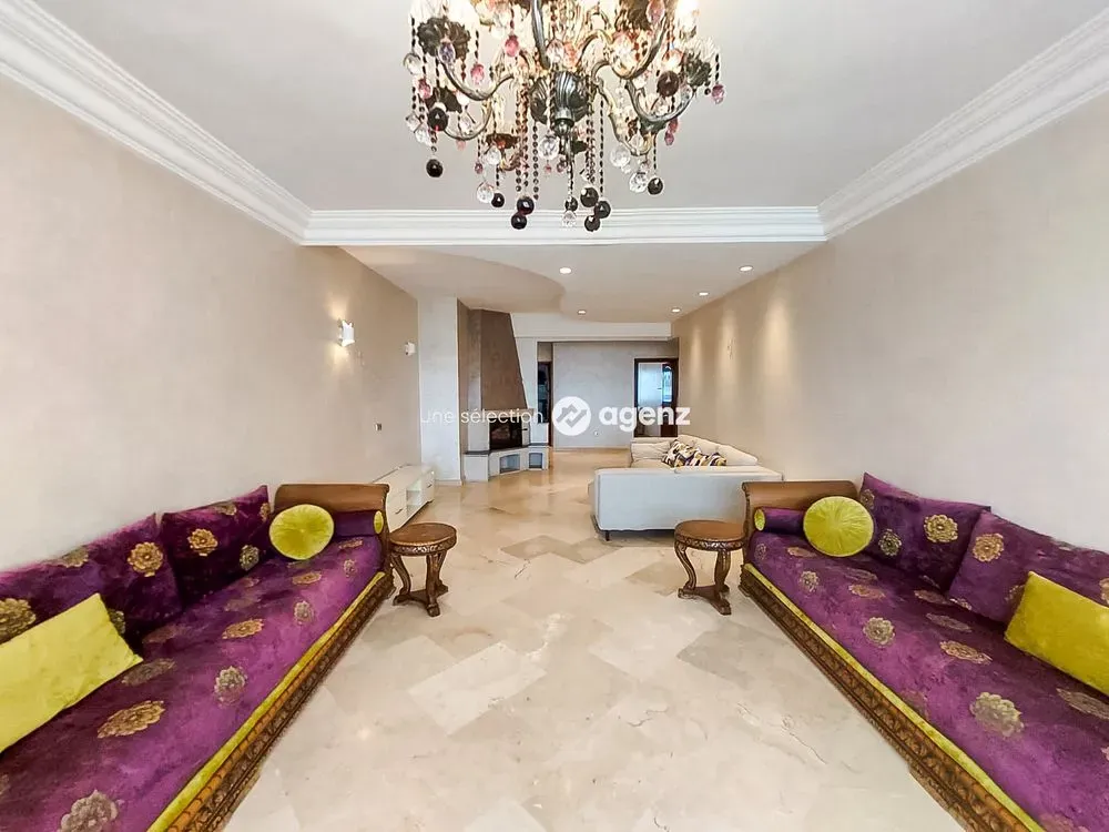 Appartement à vendre 2 200 000 dh 154 m² avec 3 chambres - Val Fleurie Casablanca | Agenz