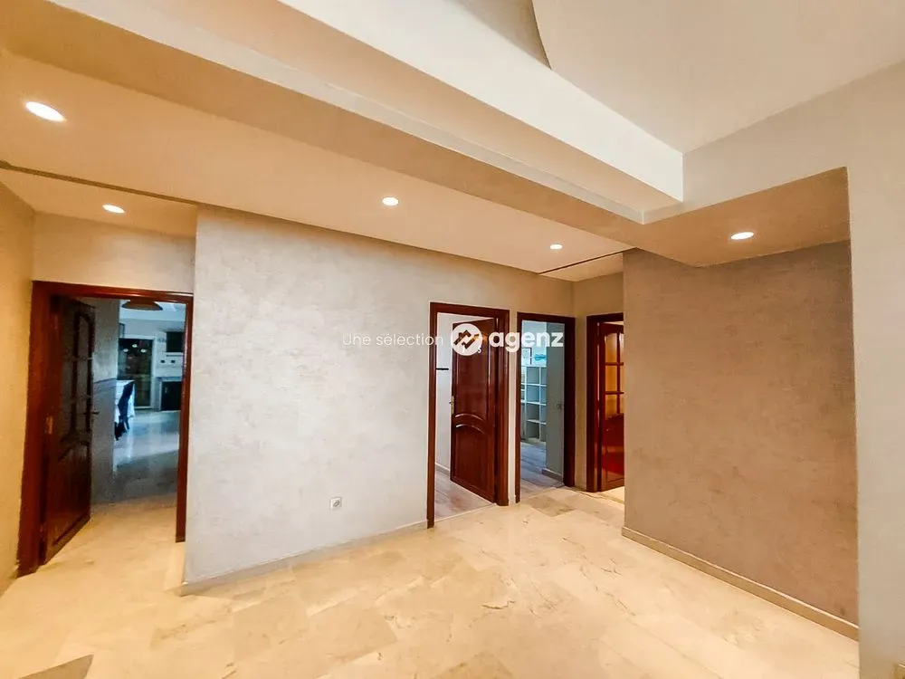 Appartement à vendre 2 200 000 dh 154 m² avec 3 chambres - Val Fleurie Casablanca | Agenz