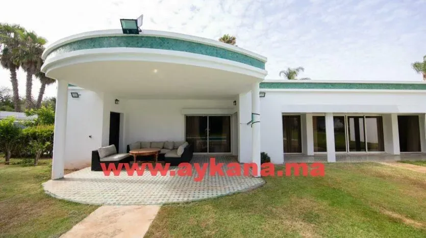 Villa à louer 55 000 dh 400 m² avec 6 chambres - Souissi Rabat | Agenz