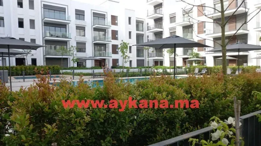 Appartement à louer 15 500 dh 131 m² avec 2 chambres - Souissi Rabat