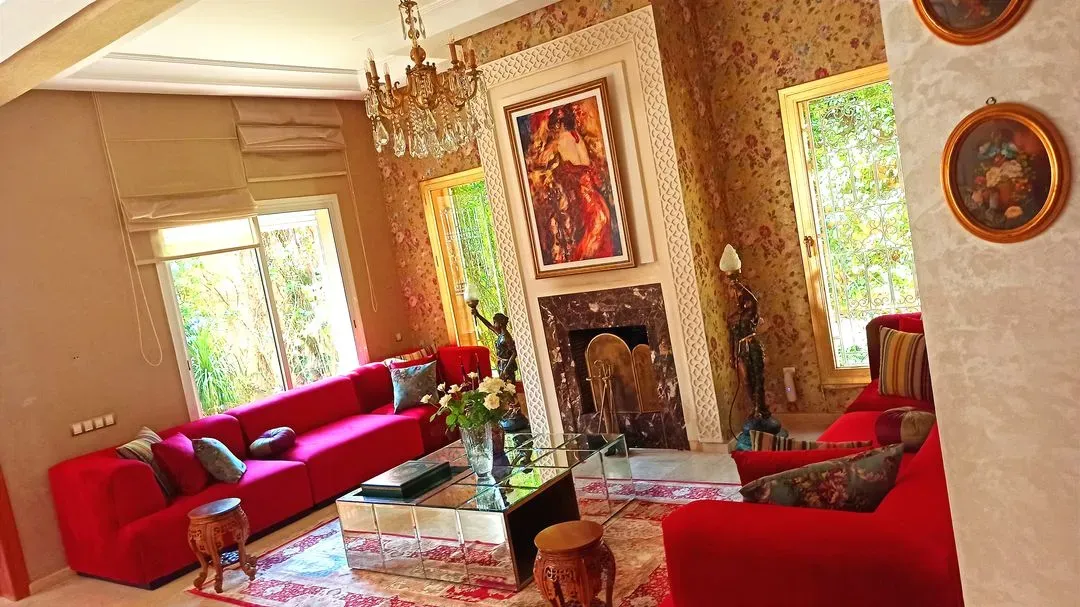 Villa à vendre 3 300 000 dh 506 m² avec 4 chambres - Route de Fès Marrakech