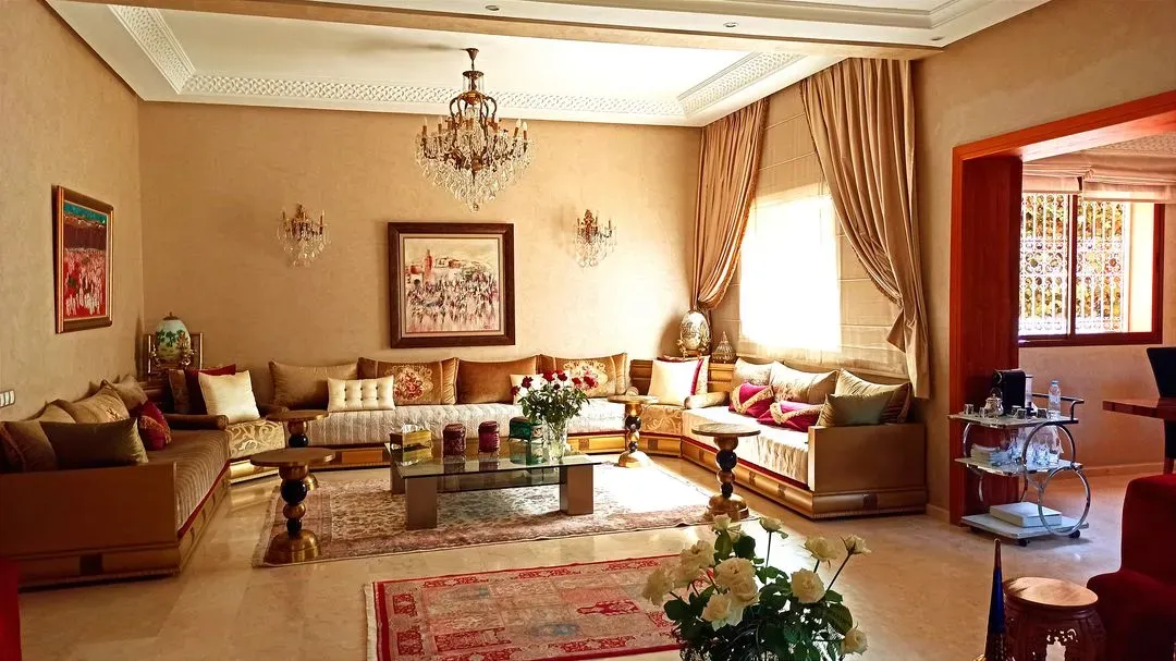 Villa à vendre 3 300 000 dh 506 m² avec 4 chambres - Route de Fès Marrakech