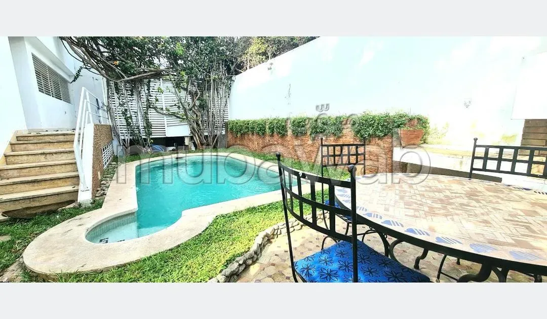 Villa for rent 22 000 dh 450 sqm, 4 rooms - Mandarona Casablanca