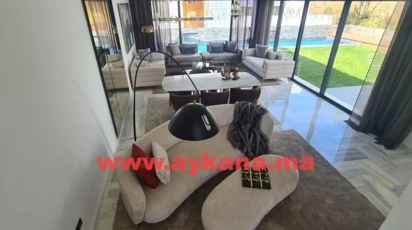 Villa à vendre 6 500 000 dh 753 m² avec 4 chambres - El Menzeh Skhirate- Témara | Agenz