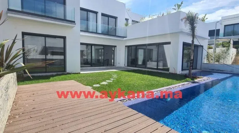 Villa à vendre 6 500 000 dh 753 m² avec 4 chambres - El Menzeh Skhirate- Témara | Agenz