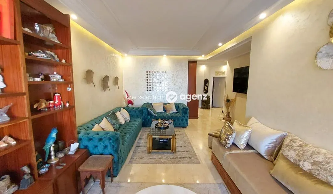 شقة للبيع 000 650 1 د٠م 141 م², 3 غرف - غرب بورجون الدار البيضاء