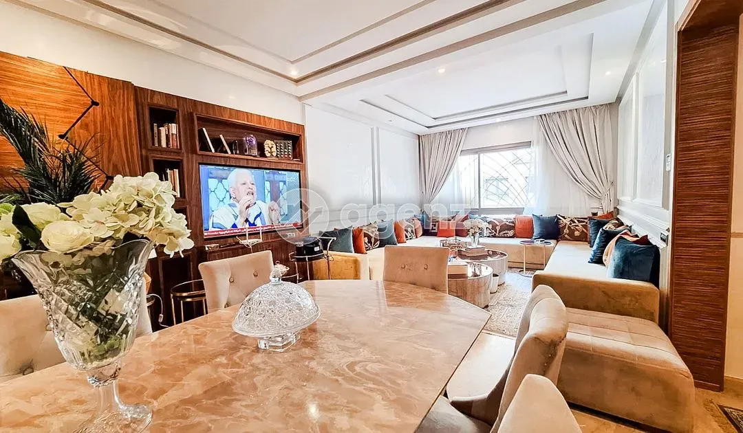 Appartement à vendre 2 200 000 dh 113 m², 3 chambres - Bourgogne Ouest Casablanca