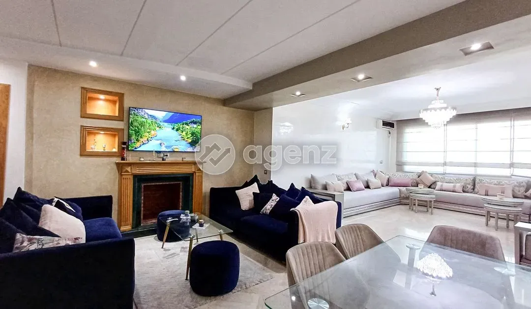 Appartement à vendre 2 680 000 dh 161 m², 3 chambres - Val Fleurie Casablanca