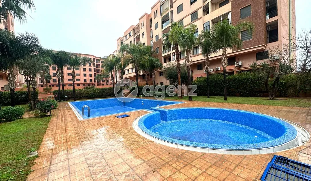 Appartement à vendre 1 360 000 dh 113 m², 2 chambres - Guéliz Marrakech