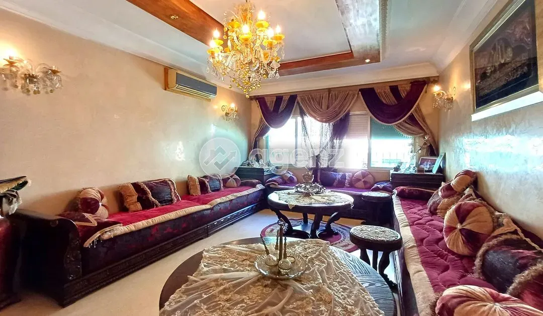 Appartement à vendre 1 750 000 dh 123 m², 3 chambres - Les Hôpitaux Casablanca