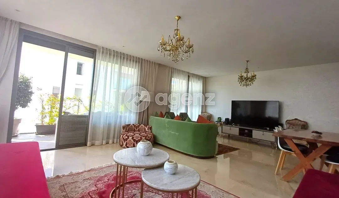 Appartement à vendre 4 400 000 dh 162 m², 2 chambres - Souissi Rabat