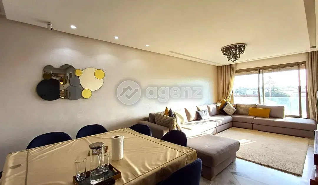 Appartement à vendre 3 400 000 dh 132 m², 2 chambres - El Manar - El Hank Casablanca