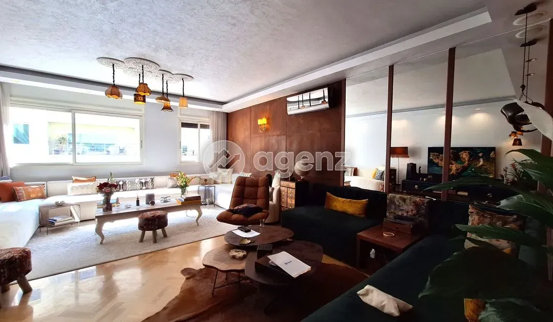 Appartement à vendre 2 900 000 dh 140 m², 3 chambres - Maârif Casablanca