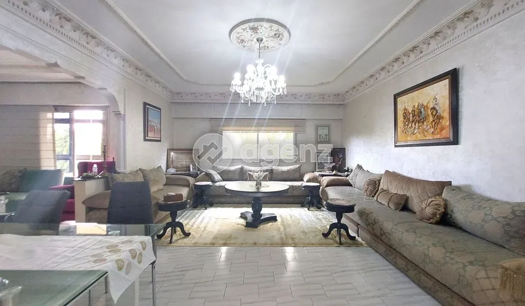 Appartement à vendre 1 800 000 dh 133 m², 3 chambres - Franceville Casablanca