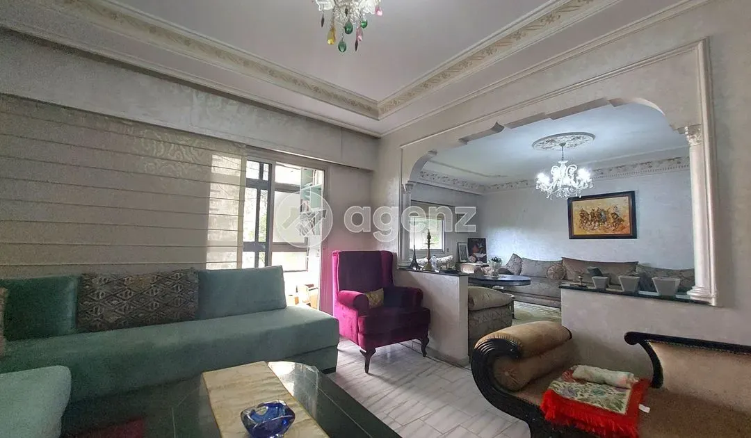 Appartement à vendre 1 800 000 dh 133 m², 3 chambres - Franceville Casablanca