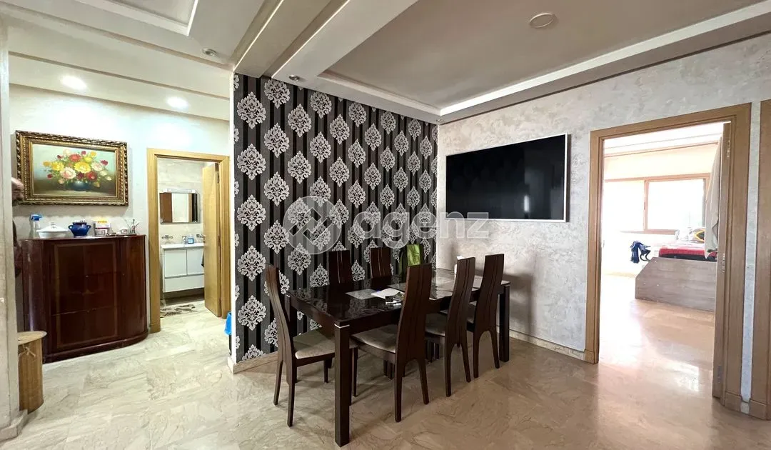 Apartment for Sale 1 300 000 dh 126 sqm, 3 rooms - Aïn Sebaâ Casablanca
