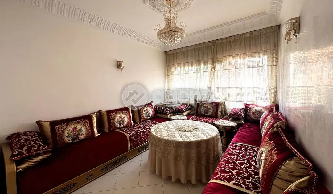 Appartement à vendre 480 000 dh 58 m², 2 chambres - Fadl allah Mohammadia