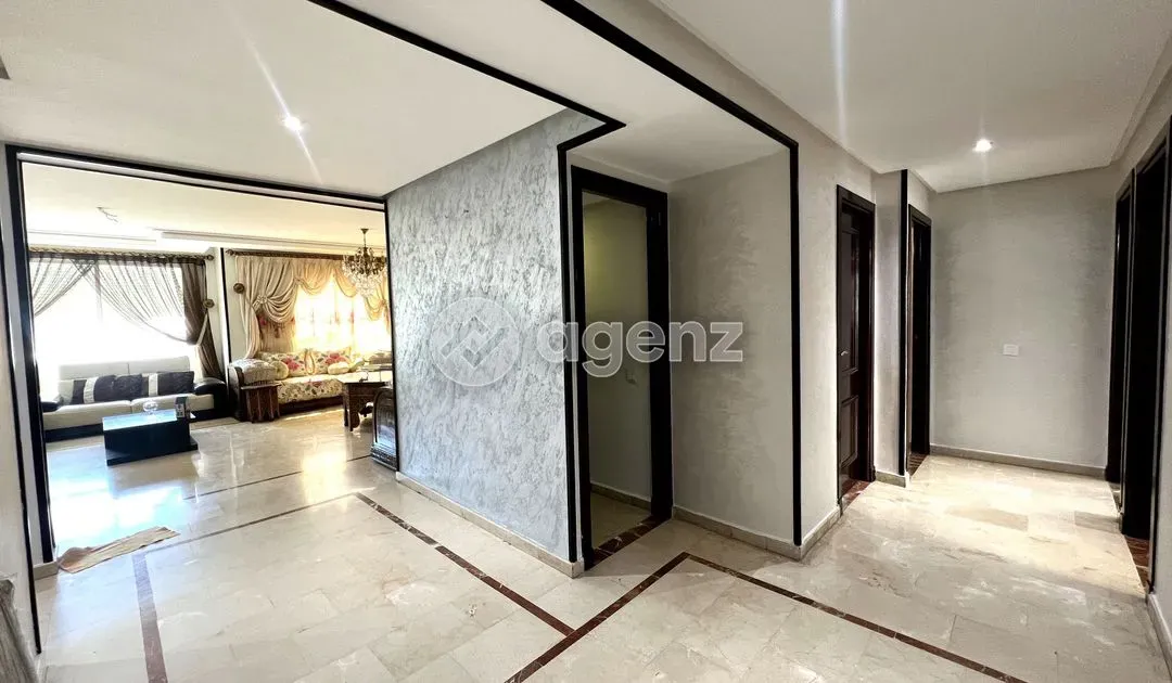 Appartement à vendre 1 790 000 dh 170 m², 3 chambres - Quartier du Parc Mohammadia