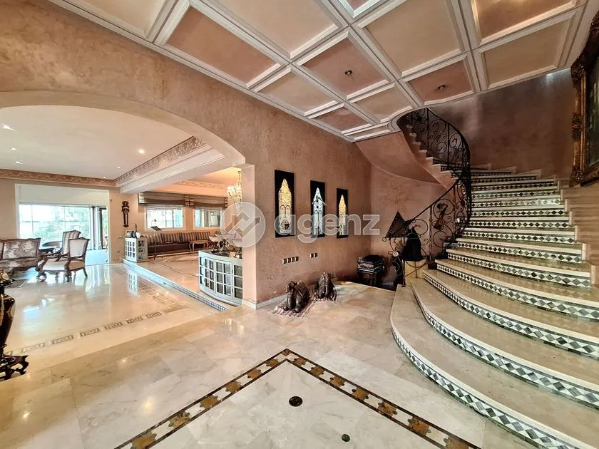 Villa à vendre 9 000 000 dh 586 m², 5 chambres - Californie Casablanca