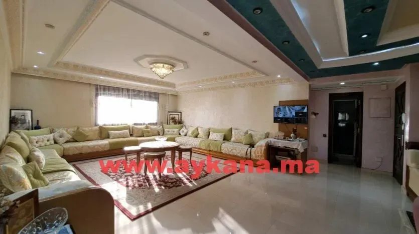 Apartment for rent 15 000 dh 168 sqm, 4 rooms - Souissi Rabat