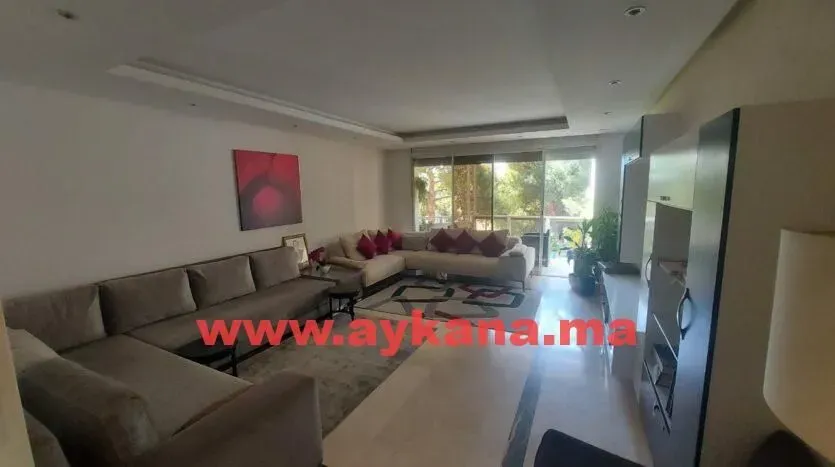 Appartement à louer 12 000 dh 165 m² avec 3 chambres - Hay Arrachad Rabat