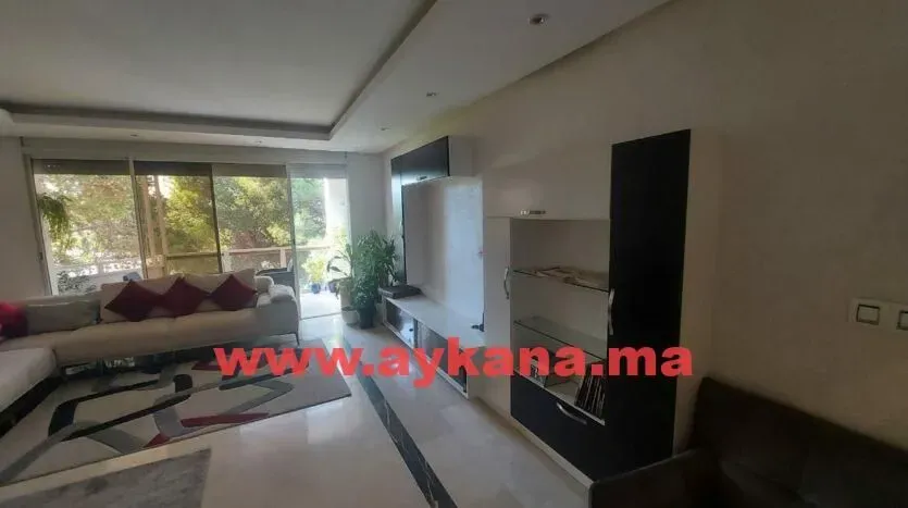 Appartement à louer 12 000 dh 165 m² avec 3 chambres - Hay Arrachad Rabat