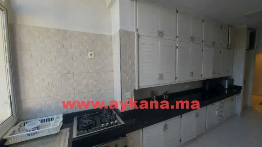 Appartement à louer 12 000 dh 165 m² avec 3 chambres - Hay Arrachad Rabat