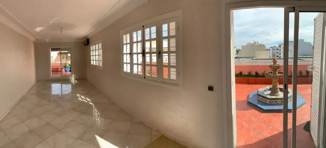 Appartement à louer 12 000 dh 140 m², 3 chambres - Agdal Rabat
