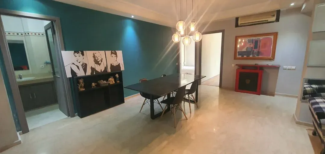 Appartement à louer 12 500 dh 140 m², 2 chambres - Racine Casablanca